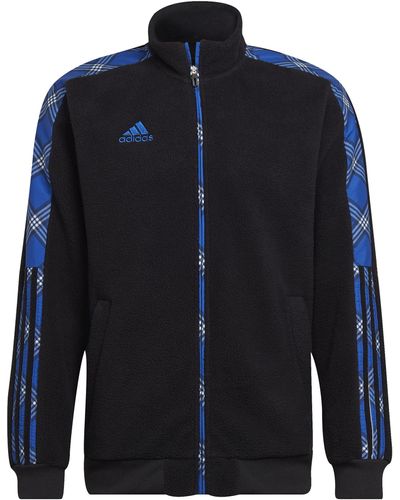 adidas Originals Sweatjacke Tiro WR Fleece Tracktop Jacke - Blau