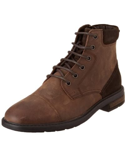 Geox U Viggiano A Ankle Boots - Brown
