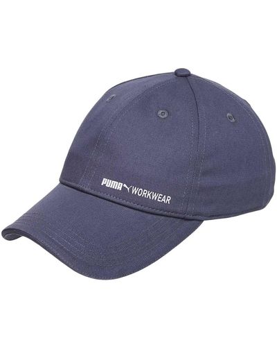 PUMA Mütze Cap mit Schirm und Logo - Größenverstellbar - Blau