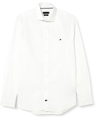 Tommy Hilfiger Chemise ches Longues - Blanc