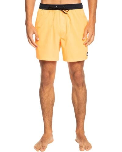 Quiksilver Swim Shorts - - L - Yellow