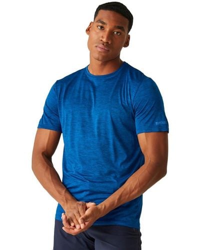 Regatta T-Shirt Fingal Edition Marl Uomo Camicia - Blu