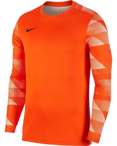 Nike Top Met Lange Mouwen M Nk Df Park Iv Jsy Ls Gk - Oranje