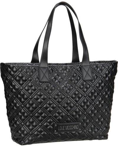 Love Moschino Shopper Quilted Bag 4233 Black One Size - Schwarz