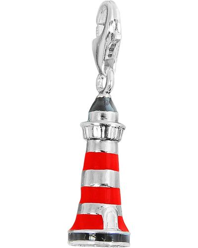 Thomas Sabo Argent Charm Carrier - 0751-007-10 - Rouge