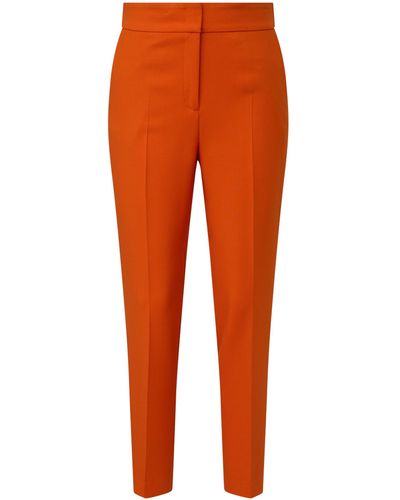 S.oliver Hose, Regular Fit, Tapered Leg - Orange