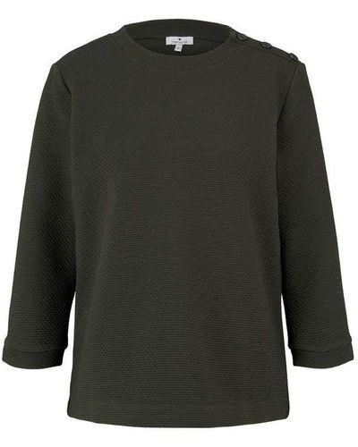 Tom Tailor Sweatshirt dunkelgrün M