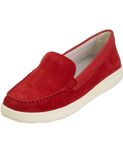 Geox D Xand 2j Moccasins - Rood