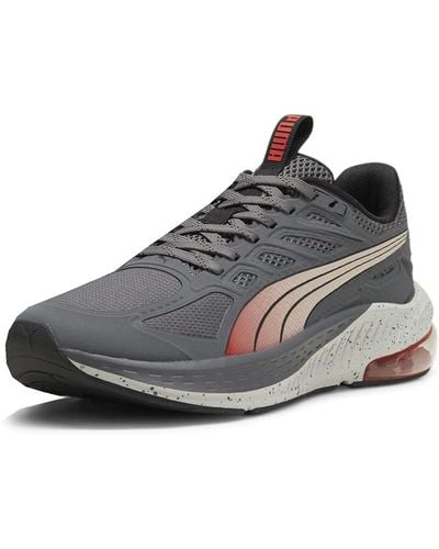 PUMA Mens Cell Lightspeed Running Trainers Shoes - Grey, Cool Dark Grey, 13 - Black