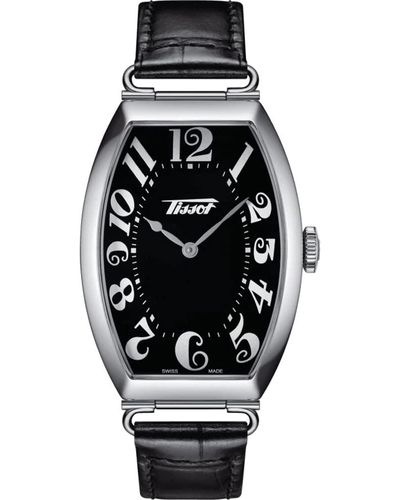 Tissot Unisex-adult Porto Stainless Steel Dress Watch Silver T1285091605200 - Metallic