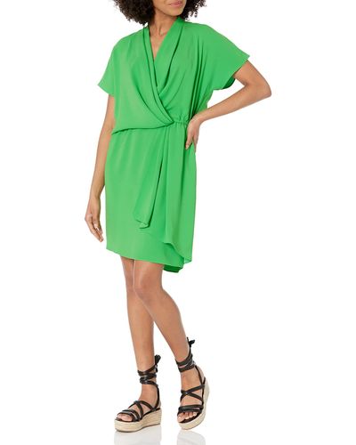 Trina Turk Blouson Dress - Green