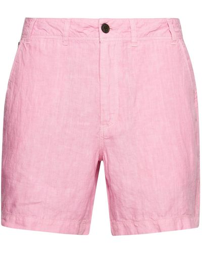 Superdry Pantalones Cortos Casuales Kapuzenpullover - Pink