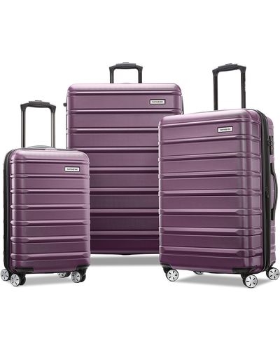 Samsonite Omni 2 Valise Rigide Extensible avec roulettes pivotantes Violet