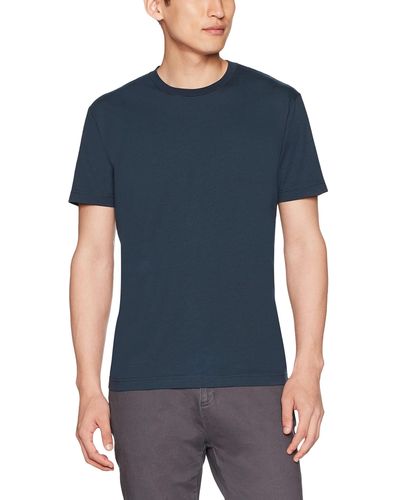 Goodthreads Short-Sleeve Crewneck Cotton Pocket T-Shirt - Blau