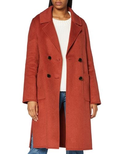 Gerry Weber S tel Wolle Trenchcoat - Rot