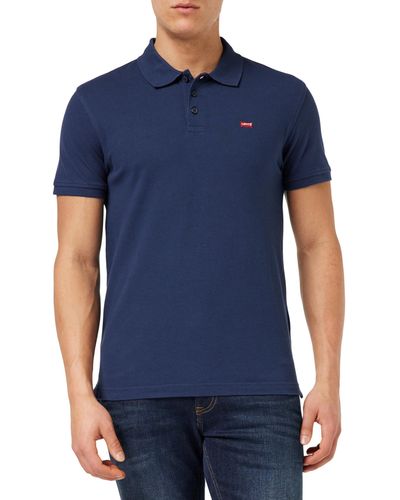 Levi's Housemark Polo T-Shirt - Bleu