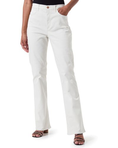 Wrangler Bootcut Jeans - White