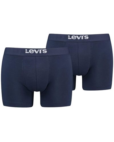 Levi's Solid Basic Boxer - Blu