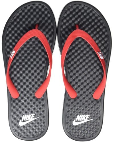 Nike On Deck Flip Flop Sandalen Schuhe Sandalen - Rot