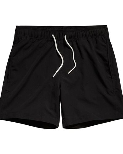 G-Star RAW , S Dirik Solid Swim Shorts, Black