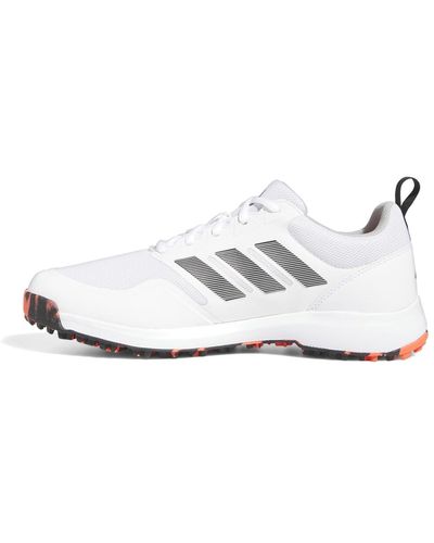 adidas S Tech Response Spikeless Golf Shoes White 10