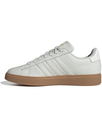 adidas Grand Court Cloudfoam Comfort Sneaker - White