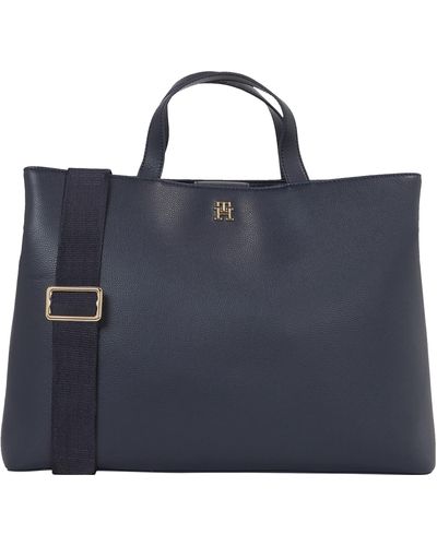 Tommy Hilfiger TH Essential SC Workbag Corp AW0AW16085 - Azul