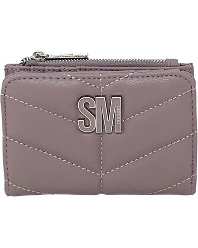 Steve Madden 's Bolly Quilted Bifold Wallet - Purple