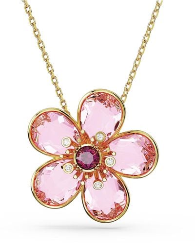 Swarovski Florere Necklace - Pink
