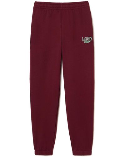 Lacoste Pantalon Survêtement femm-XF1710-00 - Rouge