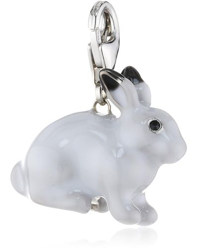 Esprit Jewels -Charm 925 Sterling Silber Polar Rabbit ESCH91350A000 - Weiß