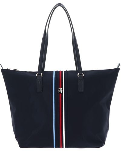 Tommy Hilfiger Poppy Tote Corp - Azul