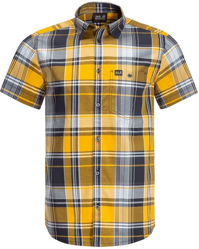 Jack Wolfskin Little Lake Shirt M Jacket - Yellow