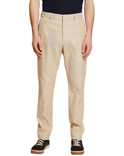 Esprit Collection 023eo2b302 Suit Trousers, - Natural