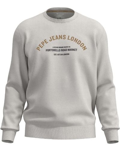 Pepe Jeans Medley Crew Sweatshirt - Grau