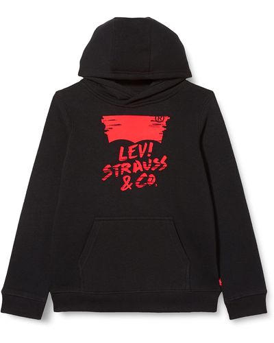 Levi's SKETCHED LOGO PULLOVER HOODIE EG571 - Negro