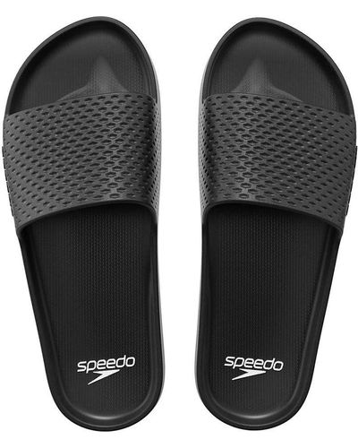 Speedo Entry Slide Sandalen - Schwarz