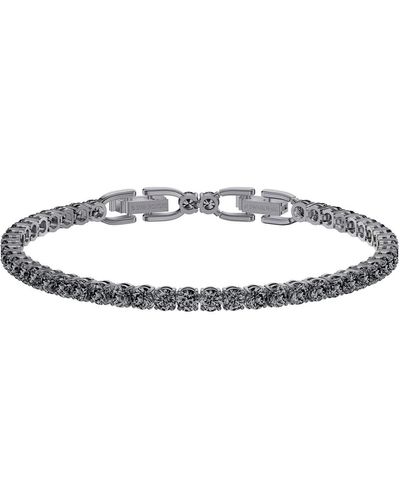 Swarovski Bracciale Donna Gioielli Fit Misura 16,6 cm Trendy cod. 5514655 - Grigio