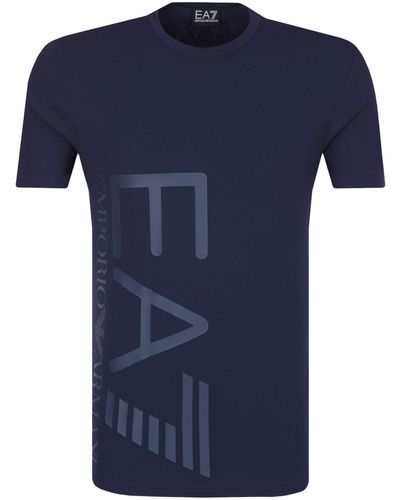 Emporio Armani EA7 T-Shirt 3ZPT36 PJM5Z - Blau