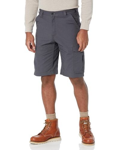 Carhartt Mens Force Relaxed Fit Ripstop Cargo Work Utility Shorts - Multicolor