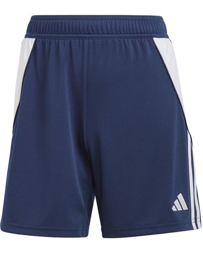 adidas Teamsport Textil - Shorts Tiro 24 Short blauweiss - Schwarz