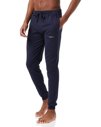 Ben Sherman Lounge Trousers Navy Medium - Blue
