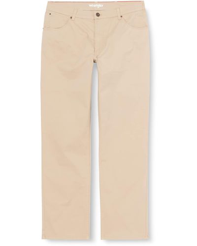 Wrangler Straight Trousers Trousers - Natural