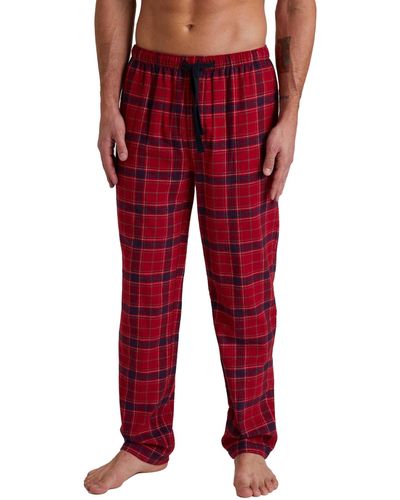 Tom Tailor Xmas Flannel Pyjamahose - Rot