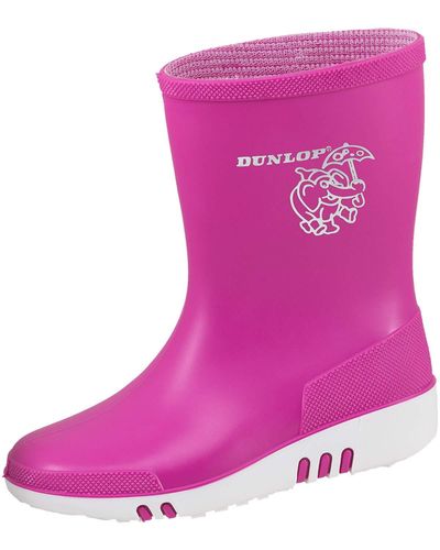 Dunlop Erwachsene Sport Retail Gummistiefel - Pink