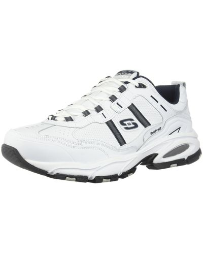 Skechers Vigor 2.0 Serpentine Low Top Sneaker Shoes White 10.5 - Weiß