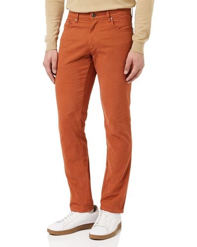 Hackett Texture 5 PKT Pants - Orange