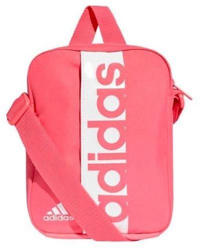 adidas 's Linear Performance Organizer Shoulder Bag - Pink