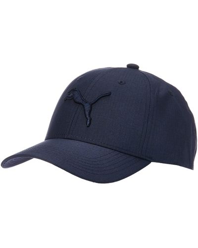 PUMA Evercat Icon Snapback Baseball Cap - Blau