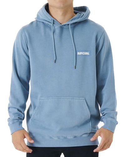 Rip Curl Surf Revival Pullover Hoody In Dusty Blue